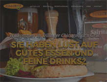 Tablet Screenshot of dillinger-bar.de